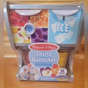 Melissa & Doug Colorful Beverage Dispenser NEW